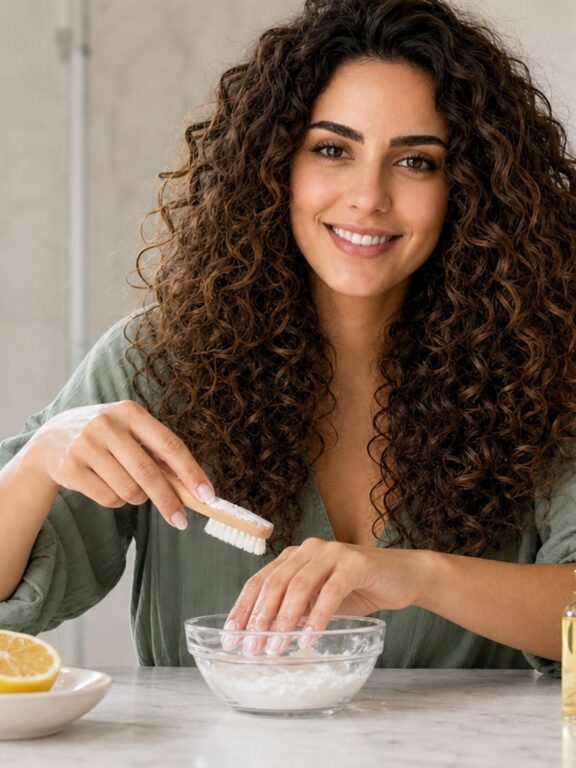 Comment blanchir des ongles jaunes avec du bicarbonate de soude